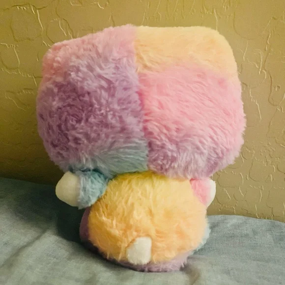 Hello Kitty Small Plush Toy - Rainbow Sherbet Version - Picture 2 of 2